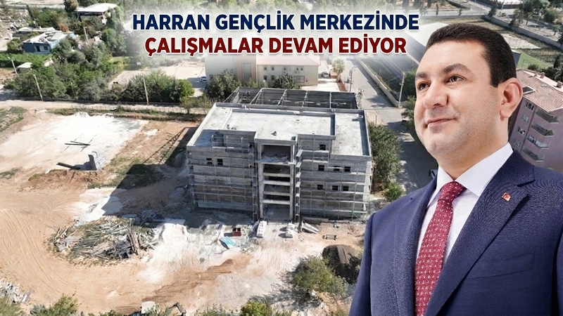 HARRAN GENÇLİK MERKEZİNDE ÇALIŞMALAR DEVAM EDİYOR