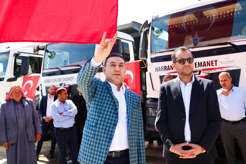HARRAN BELEDİYESİ ARAÇ FİLOSU ÇOK DAHA GÜÇLÜ