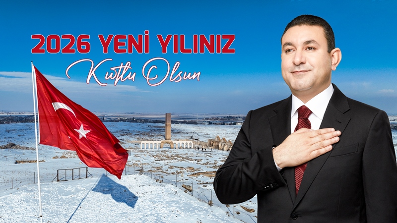 BAŞKAN ÖZYAVUZ: YENİ YILDA DA HARRAN İÇİN ÇALIŞMAYA, ÜRETMEYE DEVAM EDECEĞİZ