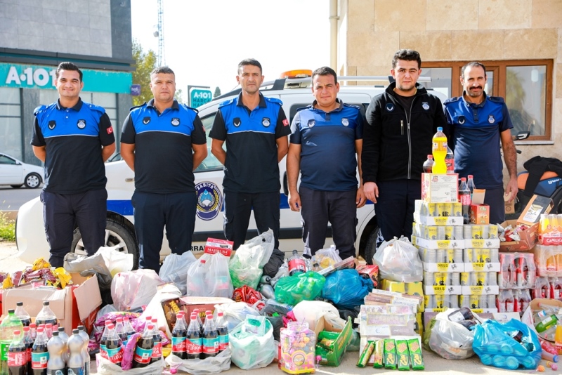 TÜKETİCİ HAKLARI İÇİN HARRAN’DA MARKETLERDE DENETİM YAPILDI