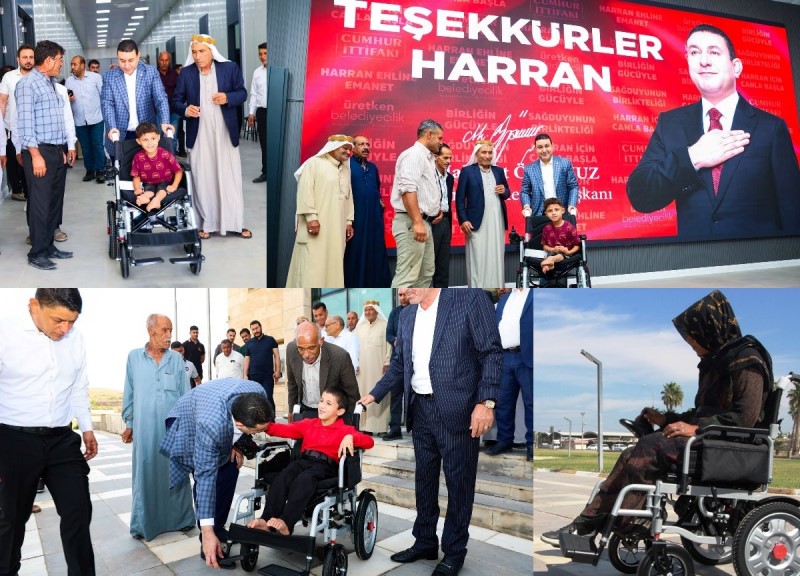 HARRAN'DA ENGELLER HEP BİRLİKTE AŞILIYOR